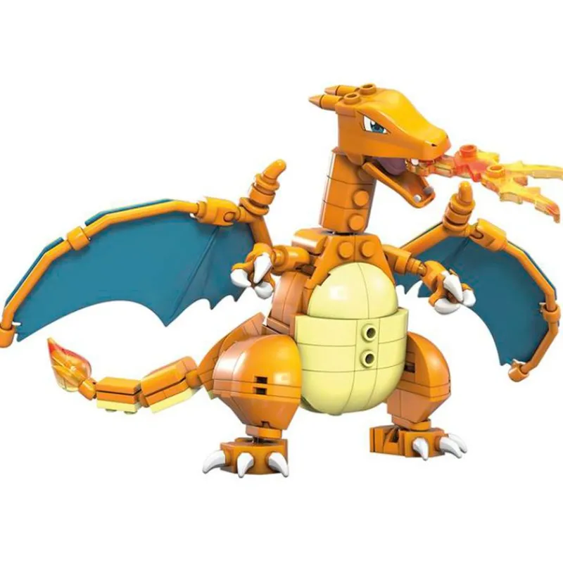 MEGABLOKS Pokémon Construcción Charizard- Puzzles Y Construcciones