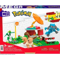 MATTEL Pokémon Construcción Escena Picnic- Puzzles Y Construcciones