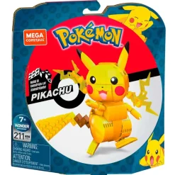 MEGABLOKS Puzzles Y Construcciones|Pokémon Construcción Pikachu