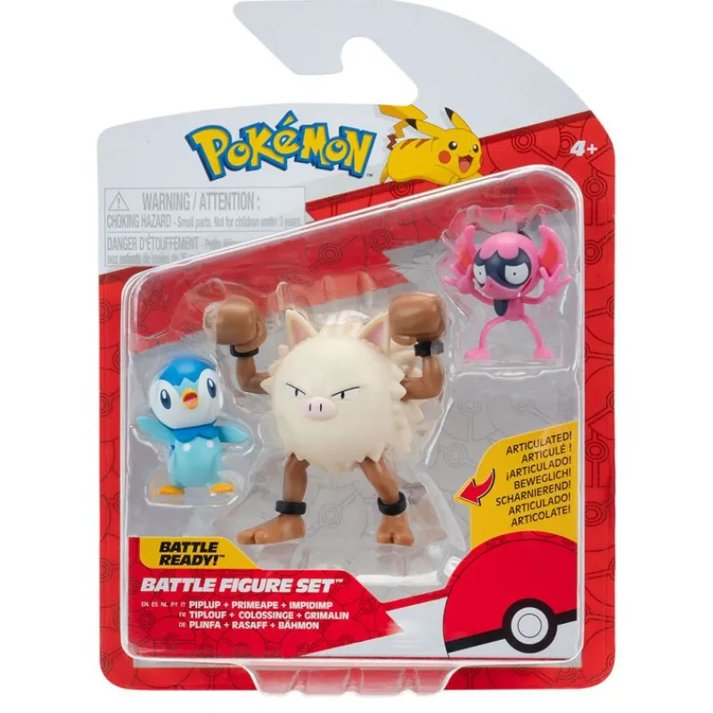 JAZWARES Pokémon Pack de Batalla Figuras Surtidas- Figuras Y Figuras De Acción