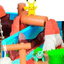 BIZAK Figuras Y Figuras De Acción|Pokémon Playset Desierto Transformable