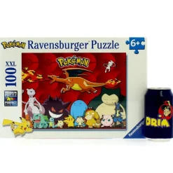 RAVENSBURGER Puzzles Y Construcciones|Pokémon Puzzle XXL de 100 Piezas