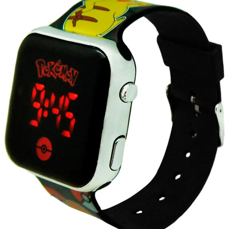 KIDS EUROSWAN Electrónicos|Pokémon Reloj Digital LED