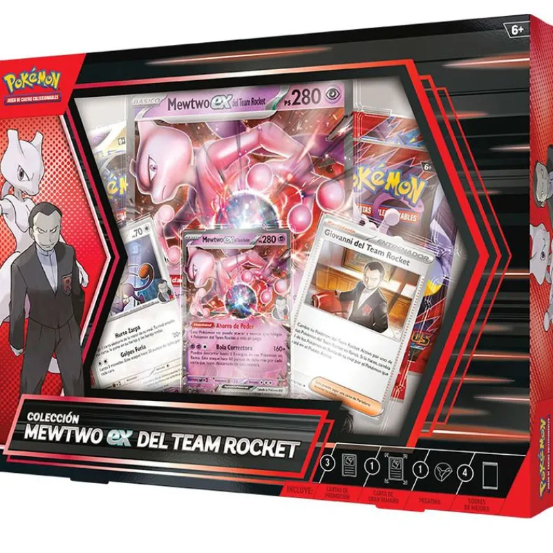 BANDAI Tcg Pokemon|Manualidades|Pokémon TCG Caja Mewtwo EX Team Rocket