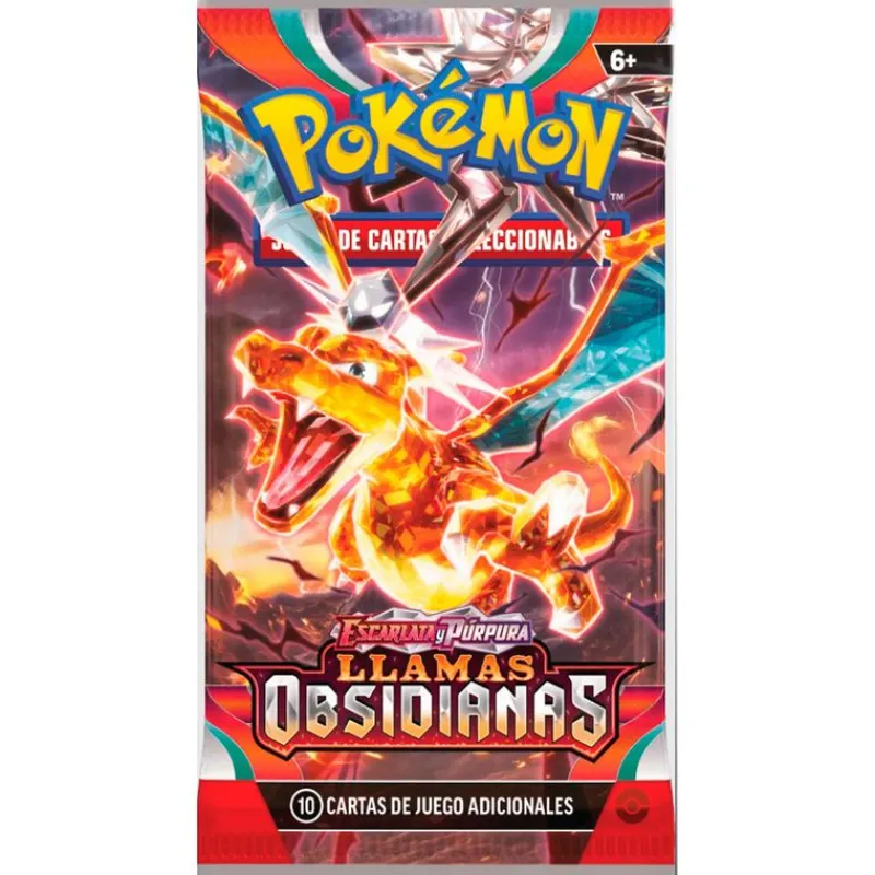 BANDAI Tcg Pokemon|Manualidades|Pokémon TCG Llamas Obsidianas Sobre Sorpresa Español
