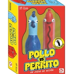MERCURIO Pollo vs Perrito Juego- Juegos De Mesa|Amigos Y Familia