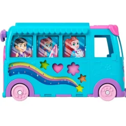 MATTEL Polly Pocket Aventura en la Autocaravana de Mascotas- Muñecas