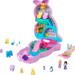 MATTEL Polly Pocket Playset Monedero Canguro Mama & Joey- Muñecas