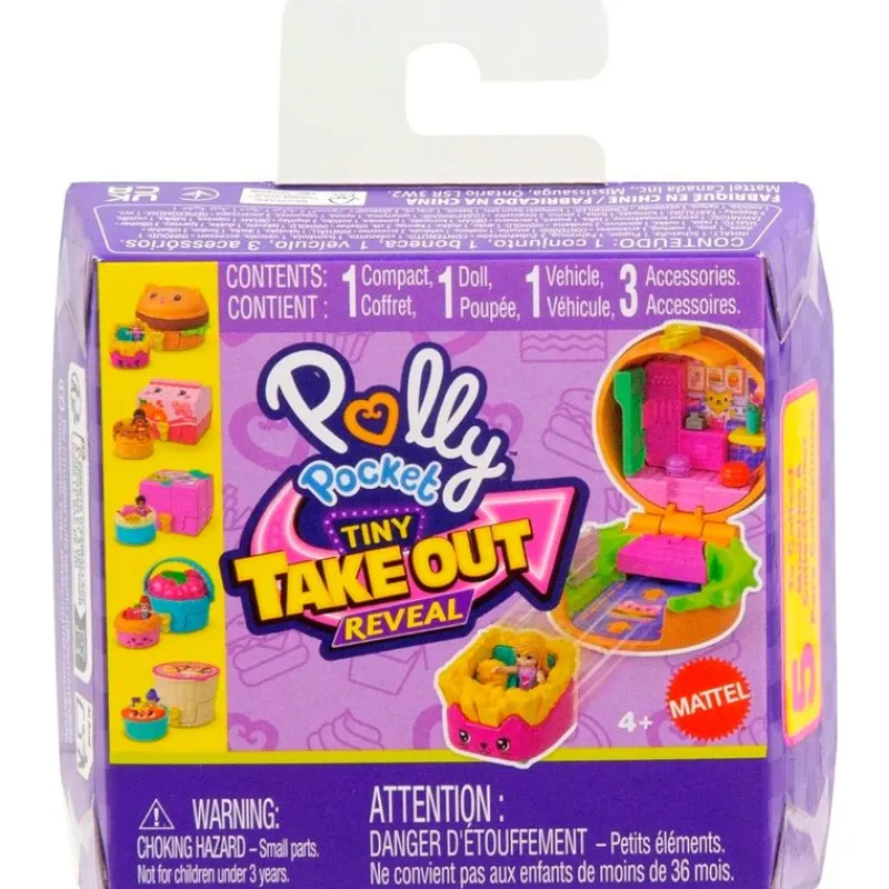 MATTEL Manualidades|Muñecas|Polly Pocket Tiny Take OUT Reveal Surtido