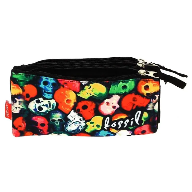 MONTICHELVO Portatodo Triple Fossil Skull- Escolar