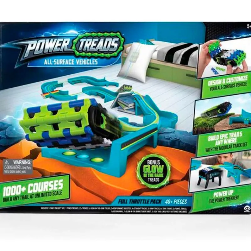 DRIM DISCOUNT Power Treads Vehículo- Vehículos, Trenes Y Parkings