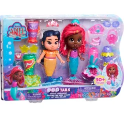 JUST PLAY Princesas Disney Ariel Jr Pack Moda Deluxe- Muñecas