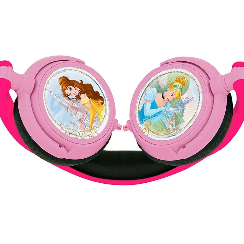 LEXIBOOK Princesas Disney Auriculares Plegables- Electrónicos