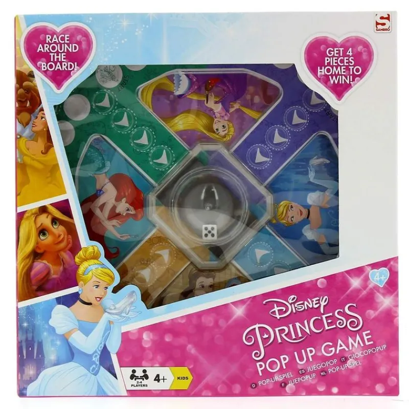 SELECCION DRIM Princesas Disney Juego Pop Up- Juegos De Mesa