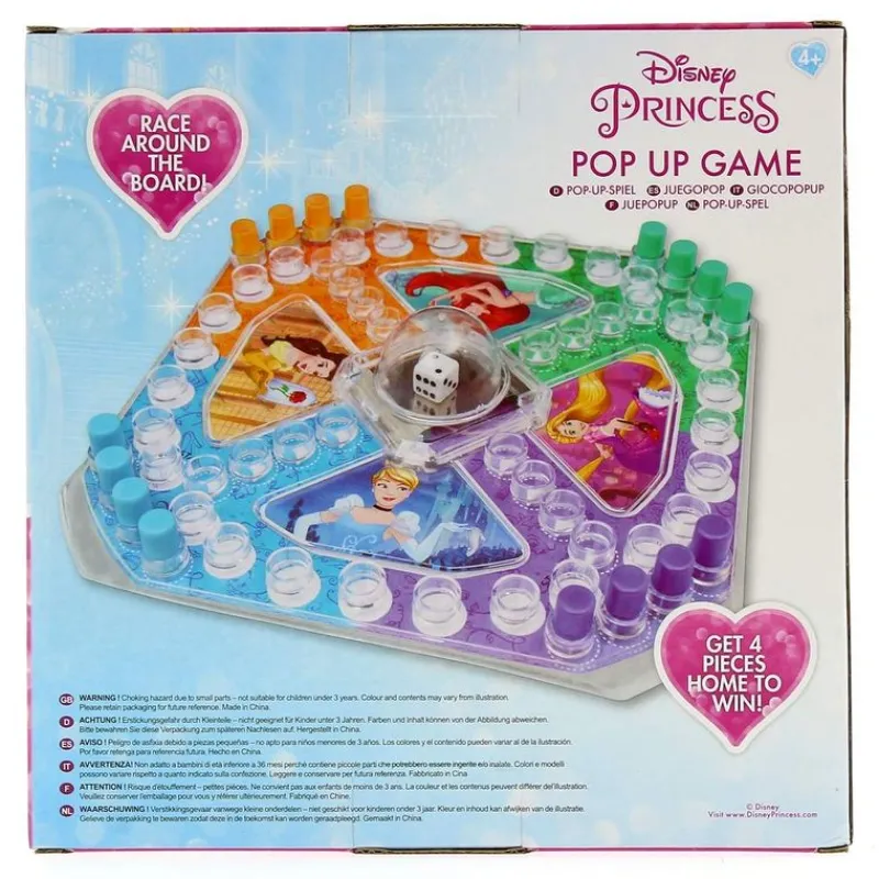 SELECCION DRIM Princesas Disney Juego Pop Up- Juegos De Mesa
