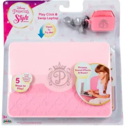 JAKKS PACIFIC Princesas Disney Ordenador Portátil Juguete- Juegos Y Juguetes De Imitación