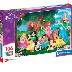 CLEMENTONI Princesas Disney Puzzle 104 Piezas- Puzzles Y Construcciones