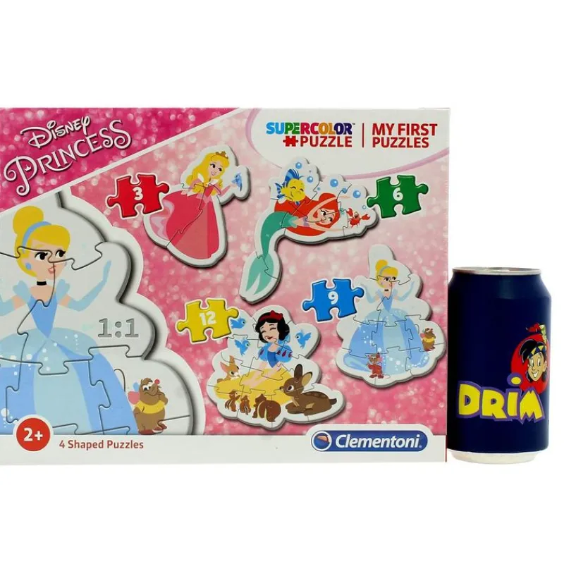 CLEMENTONI Puzzles Y Construcciones|Princesas Disney Puzzle Progresivo
