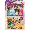EDUCA Puzzles Y Construcciones|Princesas Disney Puzzles 2x48 Piezas