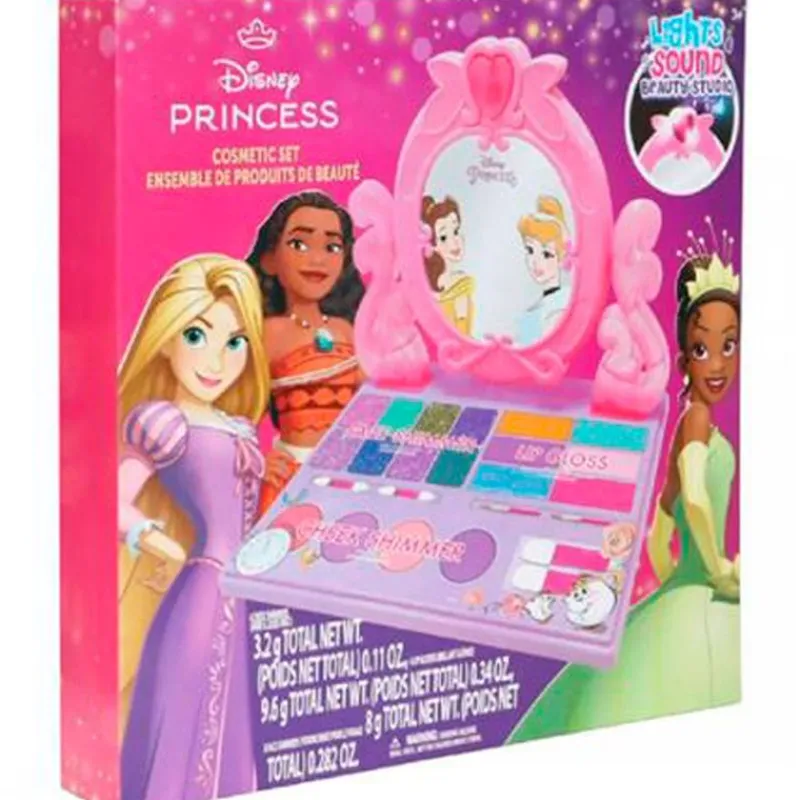 SELECCION DRIM Princesas Disney Tocador con Luz- Juegos Y Juguetes De Imitación