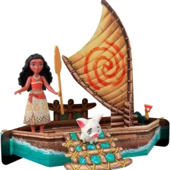 MATTEL Princesas Disney Vaiana Mini Libro- Muñecas