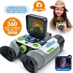 VTECH Prismáticos Multimedia Naturaleza y Aventura- Electrónicos
