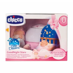CHICCO Proyector buenas Noches Estrellita Rosa- Primera Infancia Y Preescolar