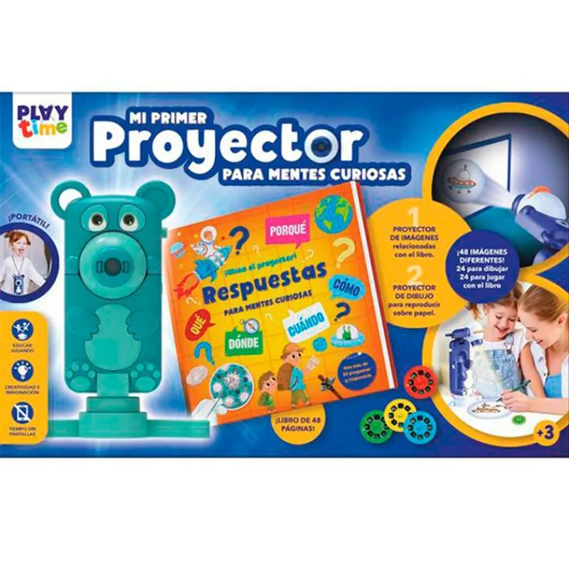 SELECCION DRIM Proyector Mentes Curiosas- Juegos Y Juguetes Educativos