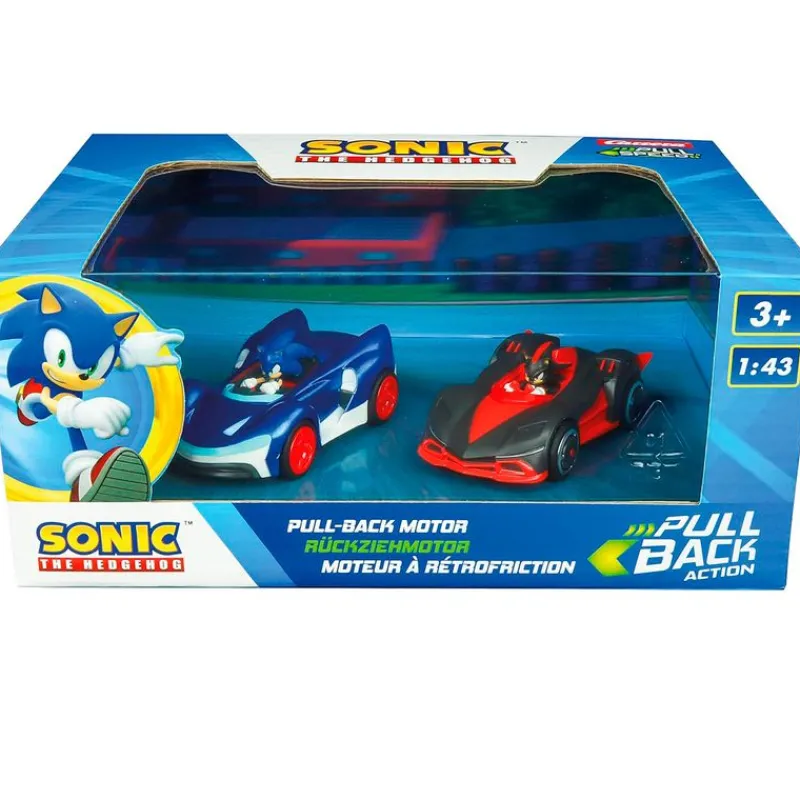 CARRERA Vehículos, Trenes Y Parkings|Pull & Speed Pack Sonic Shadow