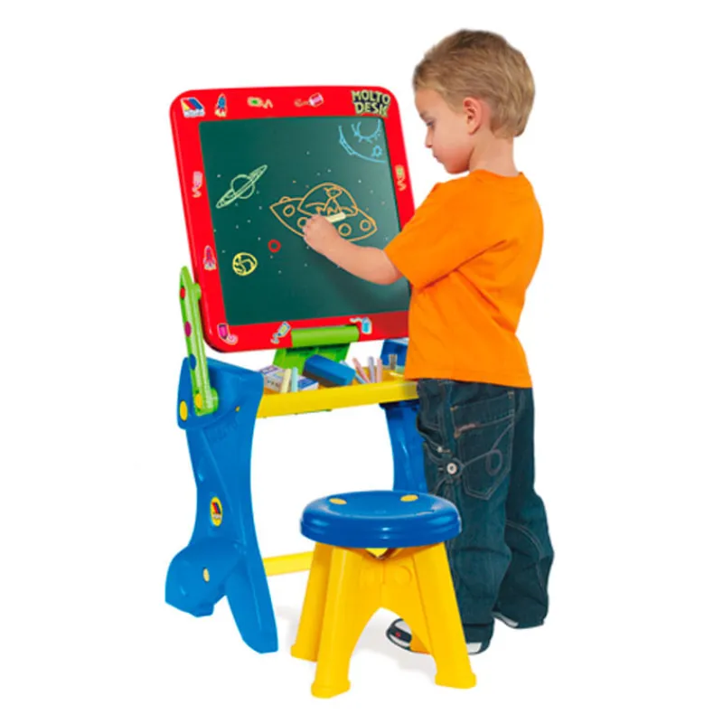 MOLTO Pupitre Pizarra 2 en 1 Básico- Escolar