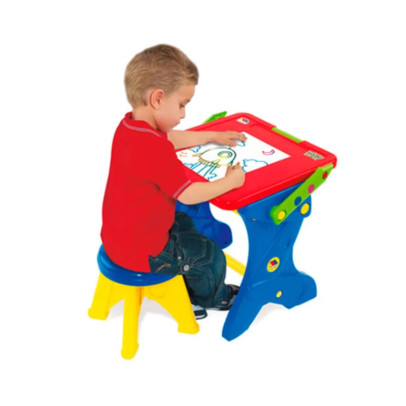 MOLTO Pupitre Pizarra 2 en 1 Básico- Escolar