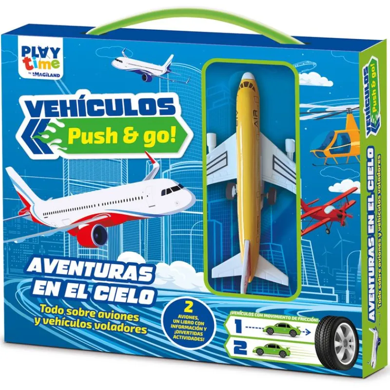 DRIM DISCOUNT Push & Go Vehículos Aventuras en el Cielo- Vehículos, Trenes Y Parkings