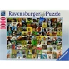 RAVENSBURGER Puzzles Y Construcciones|Puzzle 99 Divertidos Animales de 1000 Piezas