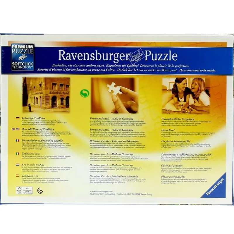 RAVENSBURGER Puzzles Y Construcciones|Puzzle 99 Divertidos Animales de 1000 Piezas