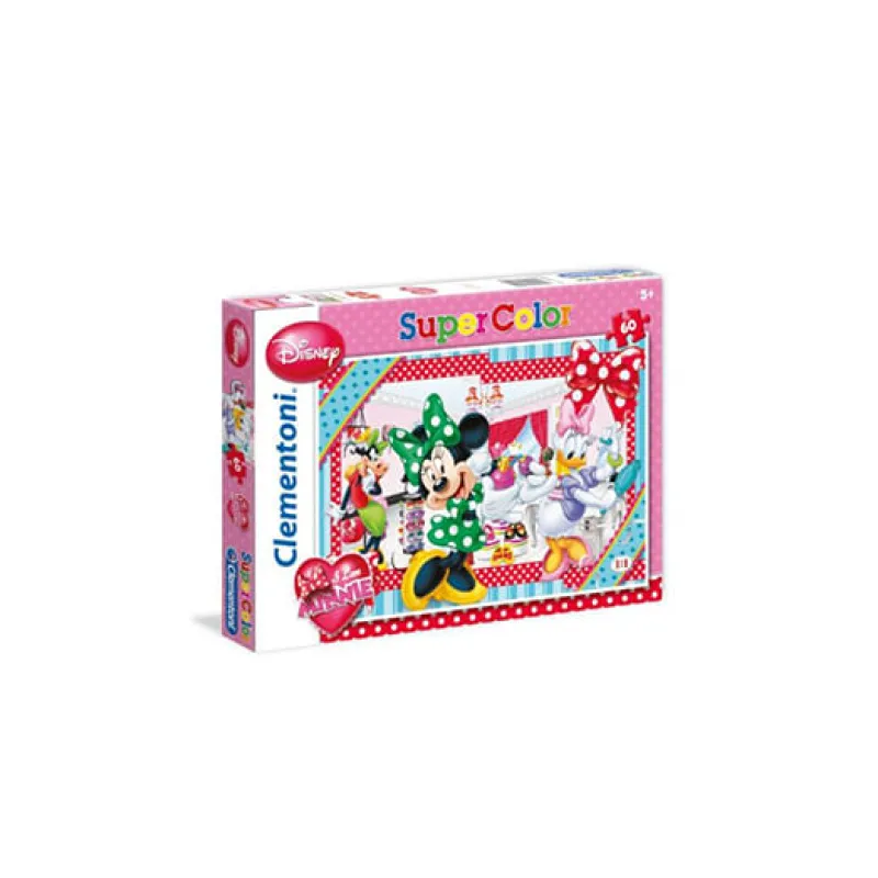 CLEMENTONI Puzzle 60 Minnie perfume- Puzzles Y Construcciones
