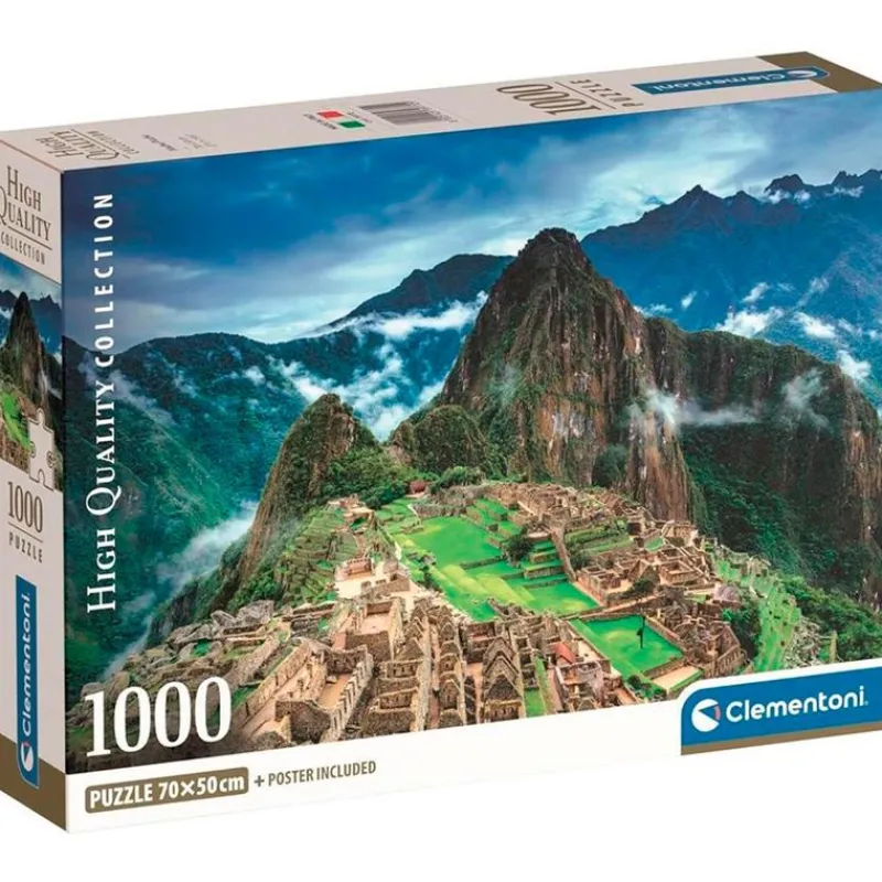 CLEMENTONI Puzzles Y Construcciones|Puzzle 1000 Piezas Machu Pichu