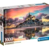 CLEMENTONI Puzzles Y Construcciones|Puzzle 1000 Piezas Mont Saint Michelle