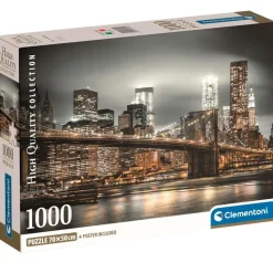 CLEMENTONI Puzzles Y Construcciones|Puzzle 1000 Piezas Nueva York Skyline