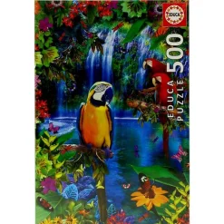 EDUCA Puzzle 500 Piezas Paraiso Tropical- Puzzles Y Construcciones