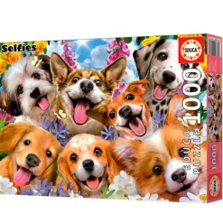 EDUCA Puzzles Y Construcciones|Puzzle 1000 Piezas Selfie Perritos