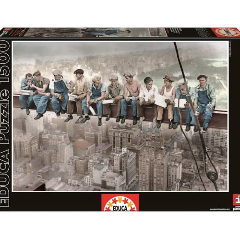EDUCA Puzzles Expertos: Más De 1000 Piezas|Puzzles Y Construcciones|Puzzle 1500 Pzs Almuerzo en New York
