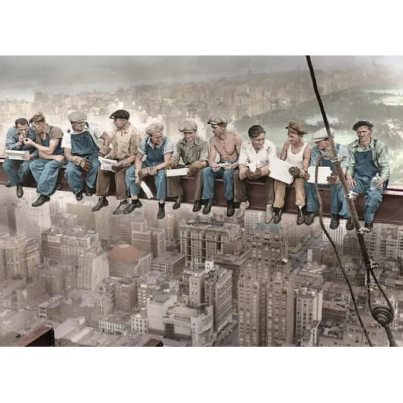 EDUCA Puzzles Expertos: Más De 1000 Piezas|Puzzles Y Construcciones|Puzzle 1500 Pzs Almuerzo en New York