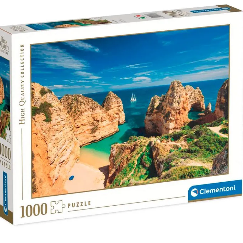 CLEMENTONI Puzzle Bahía del Algave 1000 Piezas- Puzzles Y Construcciones
