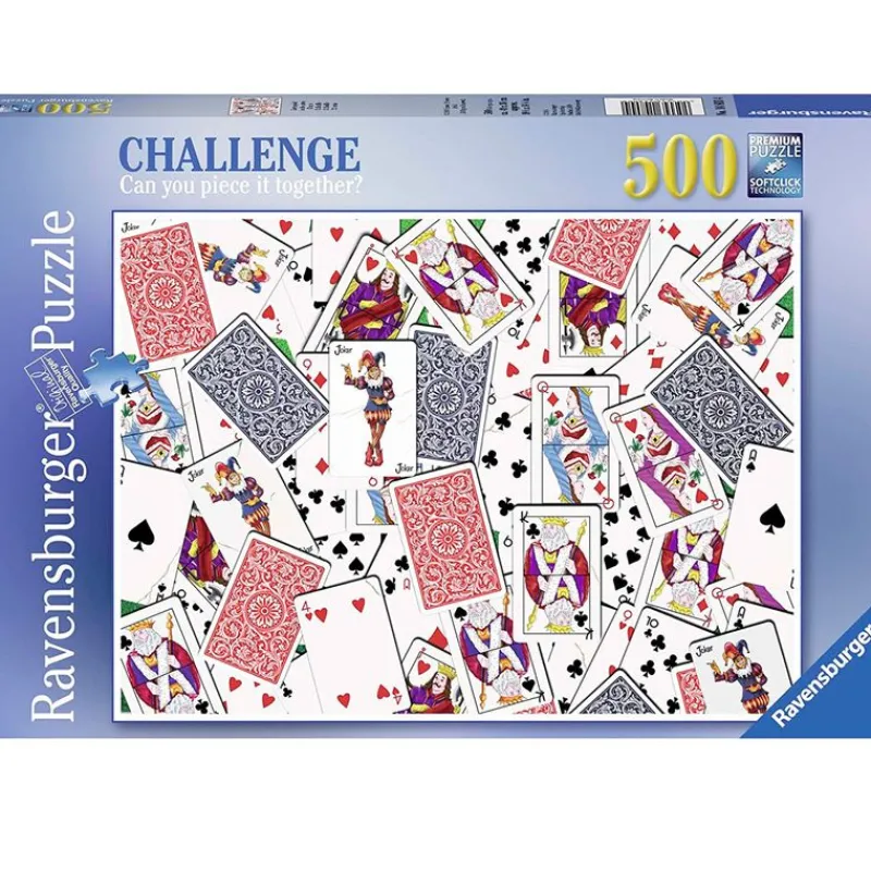 RAVENSBURGER Puzzles Y Construcciones|Puzzle Cartas 500 Piezas