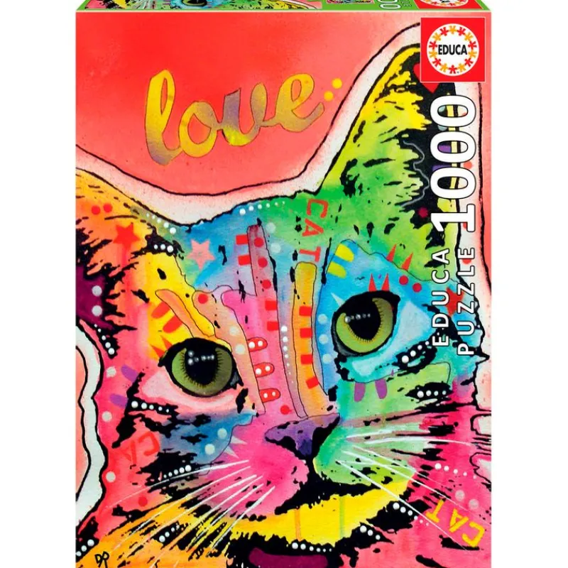 EDUCA Puzzle Cat Love 1000 Piezas- Puzzles Y Construcciones