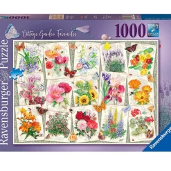RAVENSBURGER Puzzles Y Construcciones|Puzzle Colección de Flores 1000 Piezas