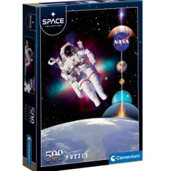 CLEMENTONI Puzzles Y Construcciones|Puzzle Colección Espacio 500 Piezas