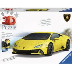 RAVENSBURGER Puzzles Y Construcciones|Puzzle 3D Lamborghini Huracán EVO Amarillo