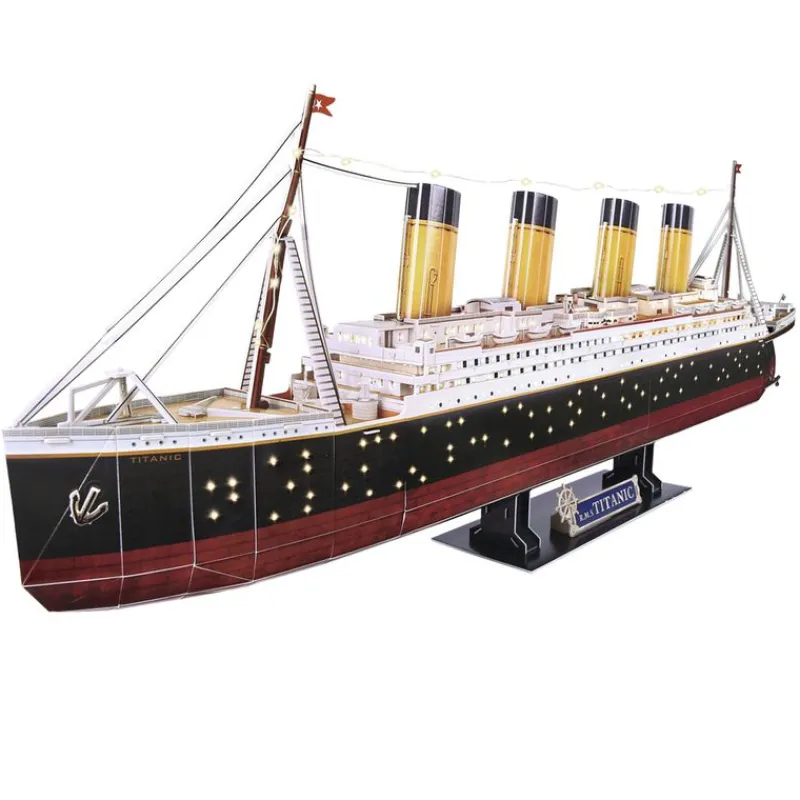 SELECCION DRIM Puzzle 3D Titanic LED- Puzzles Y Construcciones