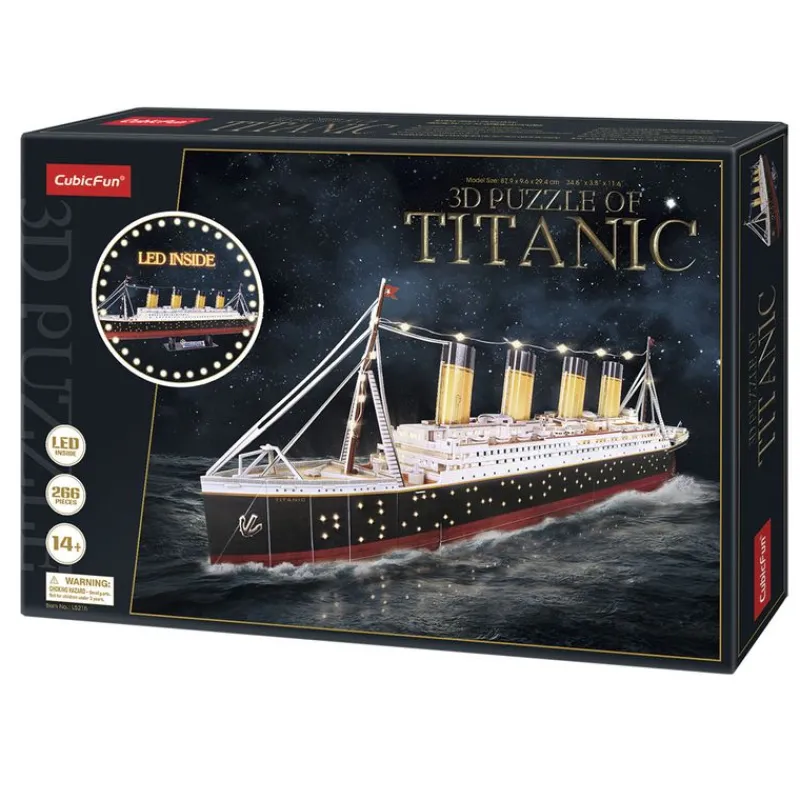 SELECCION DRIM Puzzle 3D Titanic LED- Puzzles Y Construcciones
